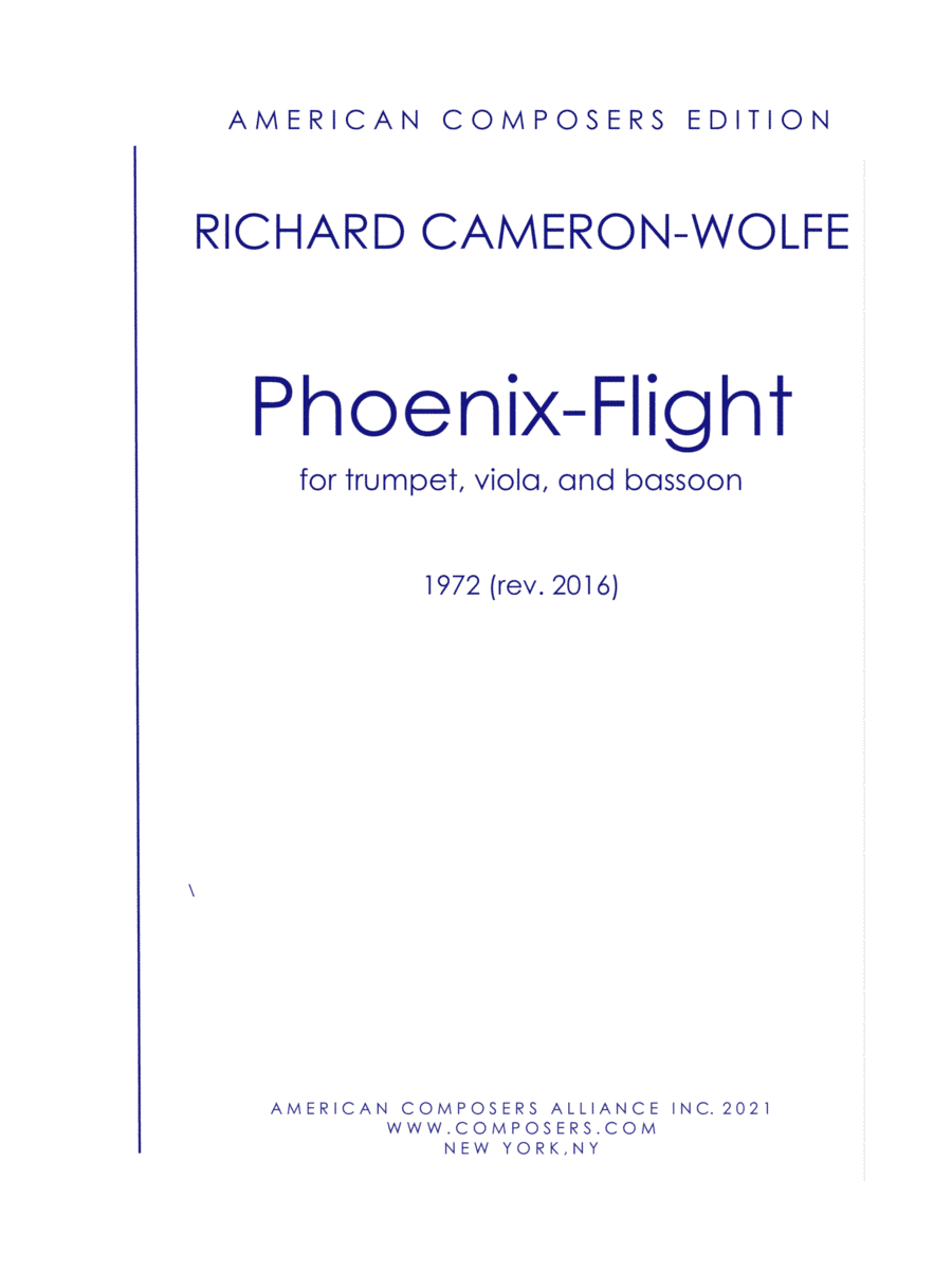 [Cameron-Wolfe] Phoenix-Flight