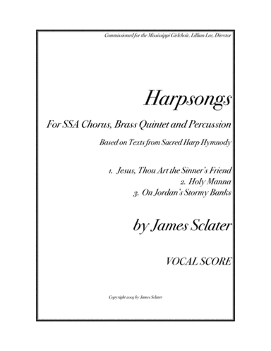 Harpsongs (vocal score)