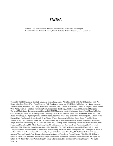 Havana (arr. Joseph Hasper)
