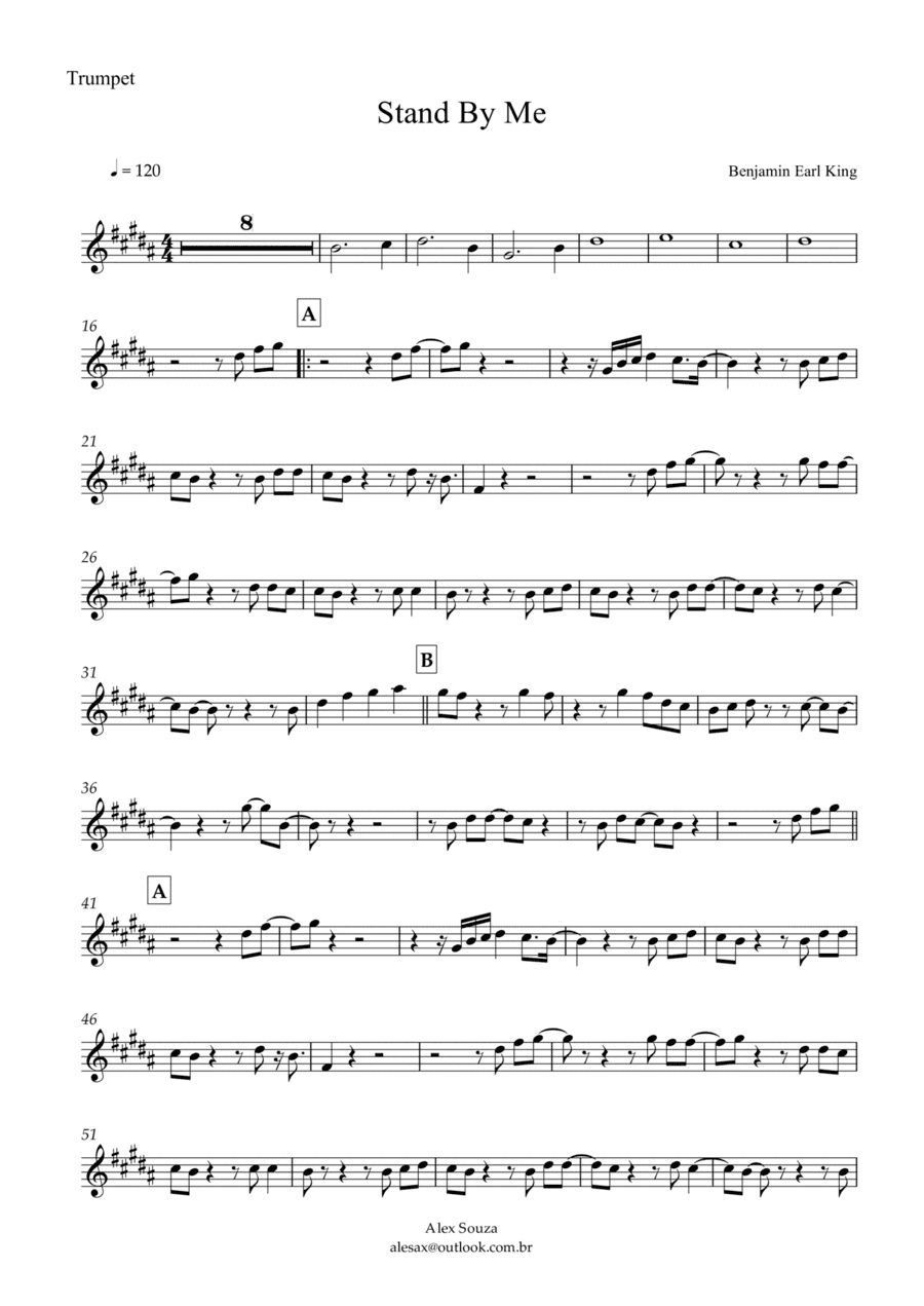 Stand By Me (arr. Alex Souza)