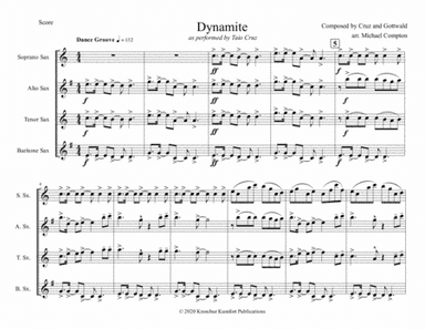 Dynamite (arr. Michael Compton)