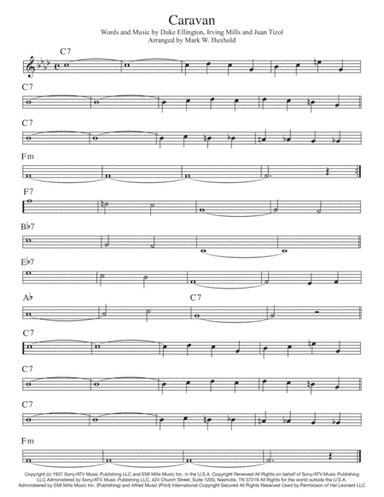Caravan  featured in SOPHISTICATED LADIES (arr. Mark W. Huxhold)