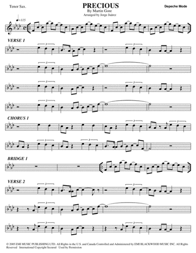 Precious (arr. Jorge Juárez)