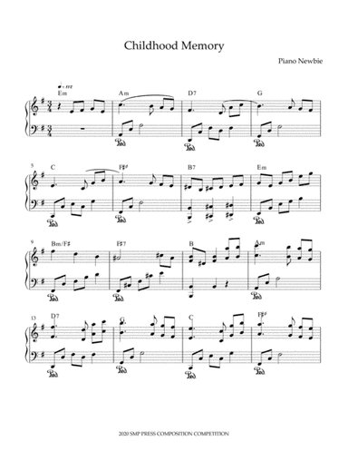 Childhood memory (E minor version)