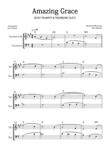 Amazing Grace (arr. Iury Cardoso)