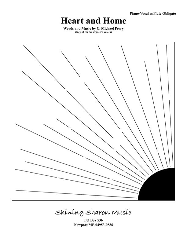 Heart and Home (Key of Bb) for Women's Voices with Flute Obligato