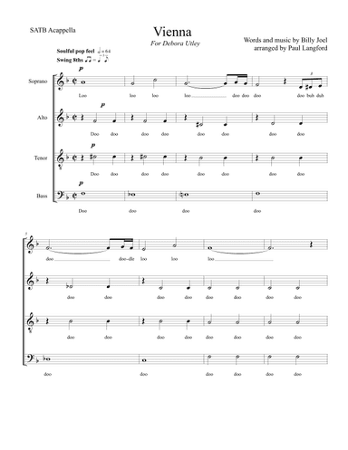 Vienna (arr. Paul Langford)
