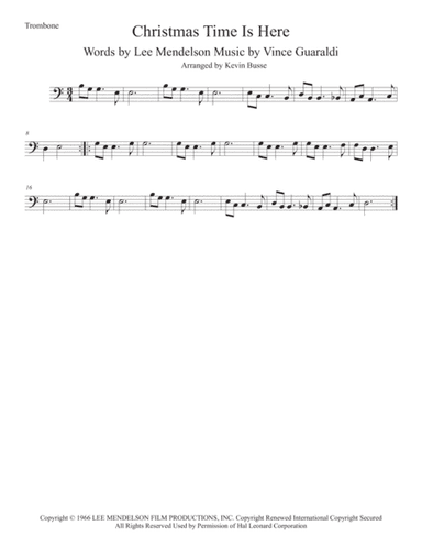 Christmas Time Is Here (arr. Kevin Busse)