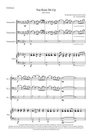 You Raise Me Up (arr. Fernando Britto)