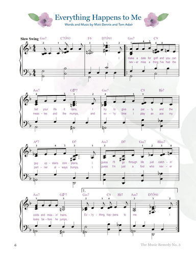 Everything Happens To Me (arr. Gaili Schoen for UpperHandsPiano.com)