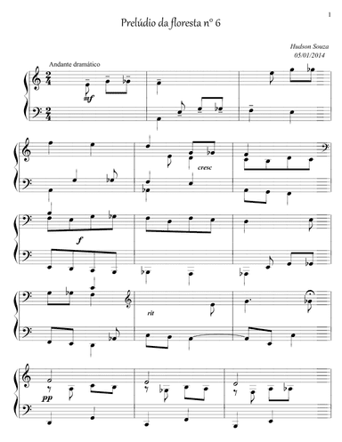 Prelúdio da floresta n° 6