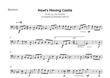 Howl's Moving Castle (arr. Rodrigo Faleiros)