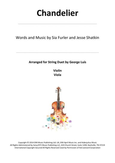 Chandelier (arr. George Luis)