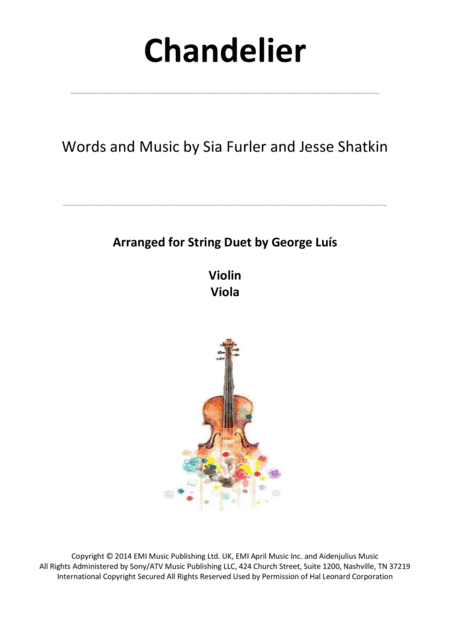Chandelier (arr. George Luis)