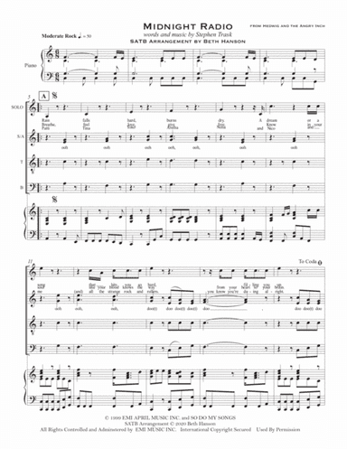 Midnight Radio (arr. Beth Hanson)