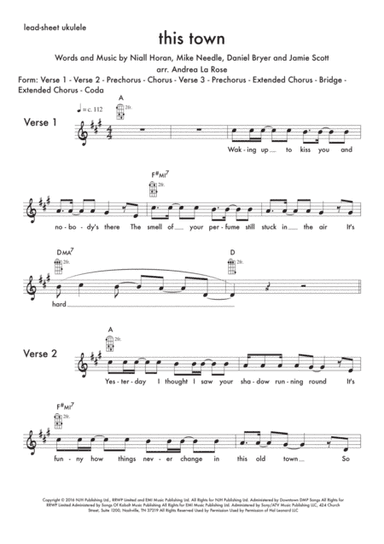 This Town (arr. Andrea La Rose)