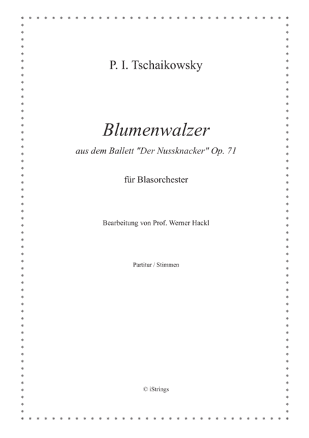 Flower Waltz (arr. Werner Hackl)