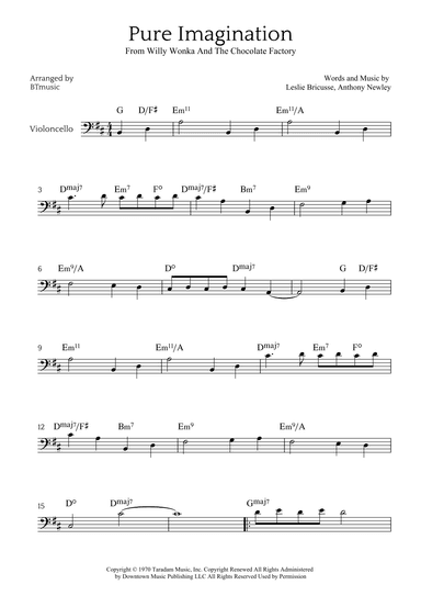 Pure Imagination (arr. BTmusic)