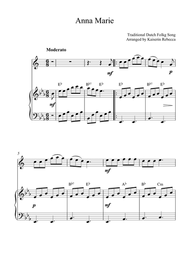 Anna Marie (arr. Kaiserin Rebecca)