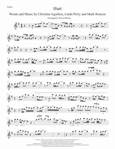 Hurt (arr. Kevin Busse)