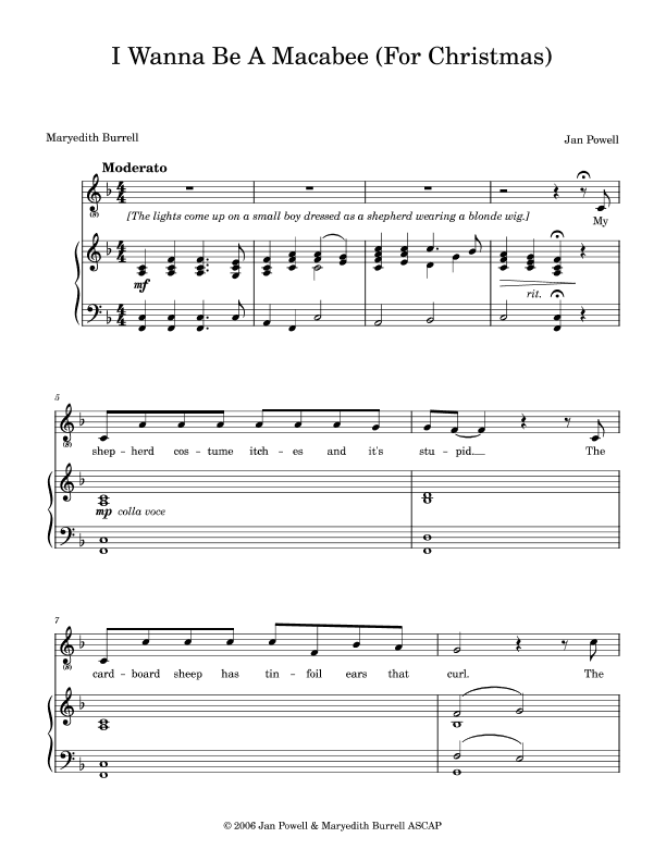 I Wanna Be A Maccabee (For Christmas)