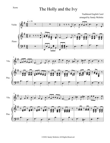 The Holly and the Ivy (arr. Sandy McIntire)
