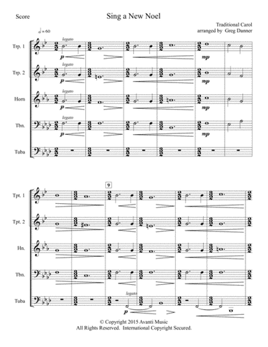 Sing a New Noel (arr. Greg Danner)