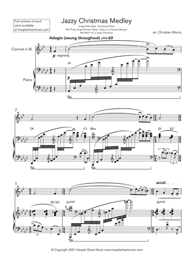 Jazzy Christmas Medley (arr. Christian Morris)