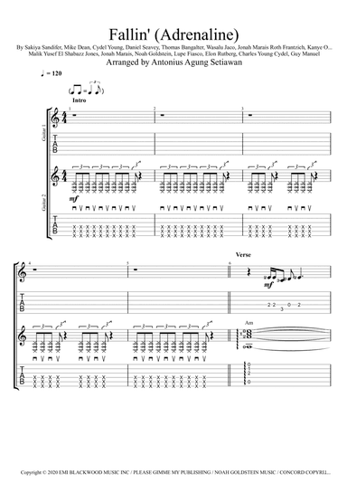 Fallin (arr. Antonius Agung Setiawan)