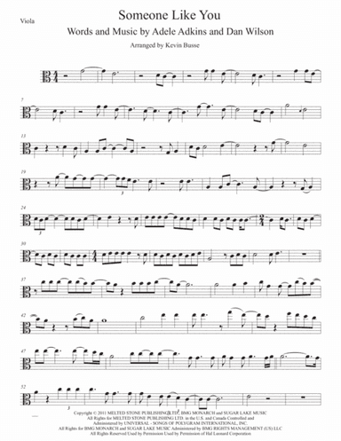 Someone Like You (arr. Kevin Busse)