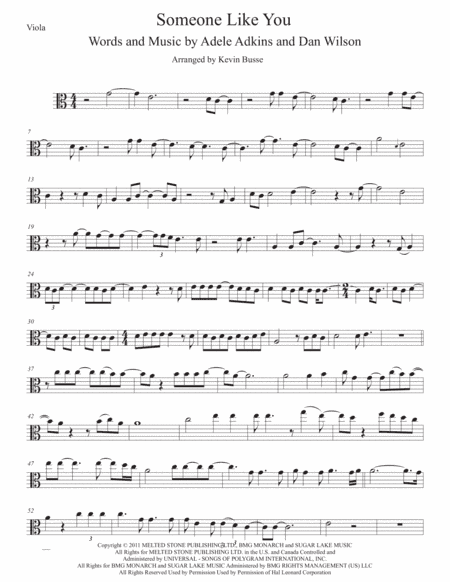 Someone Like You (arr. Kevin Busse)