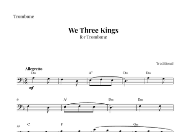 We Three Kings (arr. GDJ)