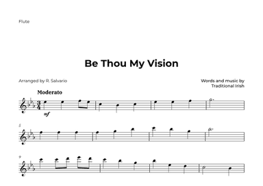 Be Thou My Vision (arr. R. Salvario)