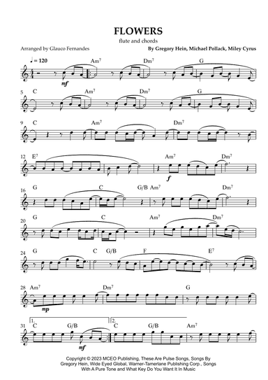 Flowers (arr. Glauco Fernandes)