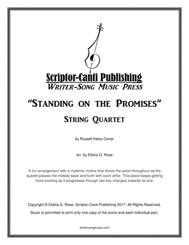 Standing on the Promises - String Quartet (arr. Elisha G. Rose)