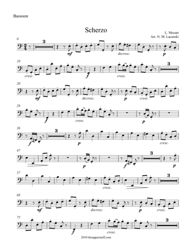 Scherzo (arr. Nick Lacanski)