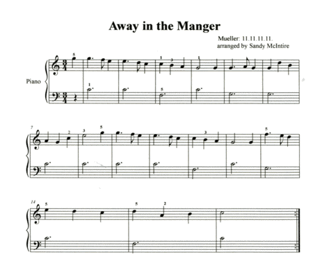Away in the Manger (arr. Sandy McIntire)