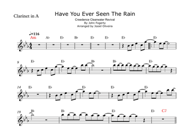 Have You Ever Seen The Rain? (arr. Josiel Oliveira)