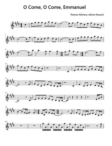 O Come, O Come Emmanuel (arr. Funtom)