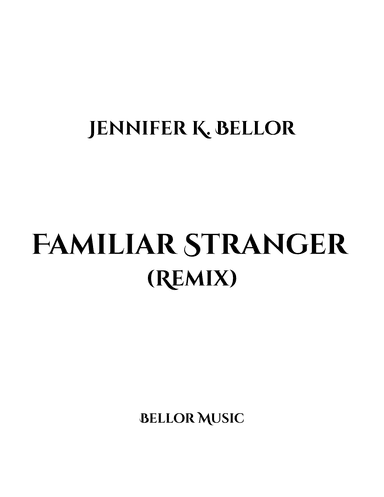 Familiar Stranger (remix) - jazz combo (soprano sax, piano, electric bass, drums)