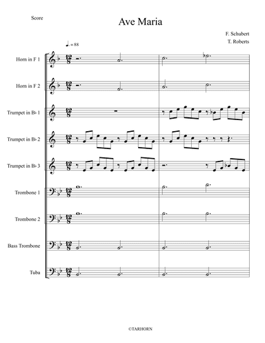 Ave Maria (arr. Terry Roberts)