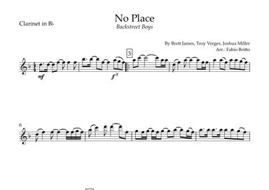 No Place (arr. Fabio Britto)