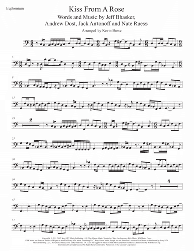 Kiss From A Rose (arr. Kevin Busse)