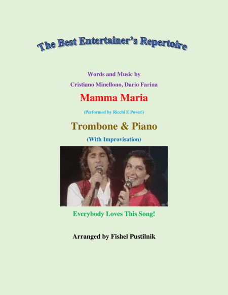 Mamma Maria (arr. Fishel Pustilnik)
