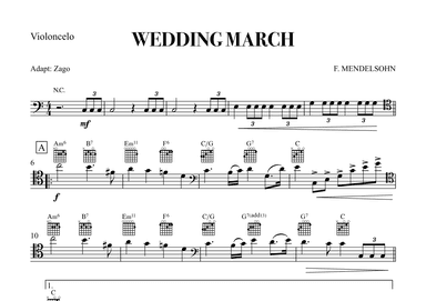 Wedding March (arr. Zago)