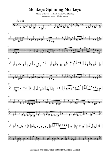 Monkeys Spinning Monkeys (arr. Joy Westermann)