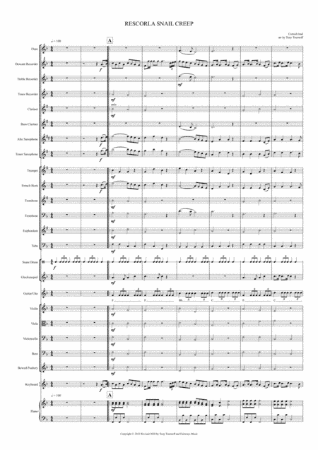 Rescorla Snail Creep (Mixed Ensemble)