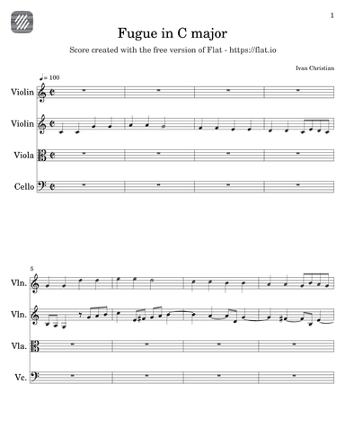 Fugue in C Major