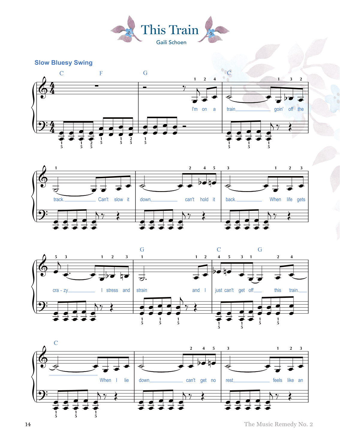 This Train (Piano Blues about Stress)