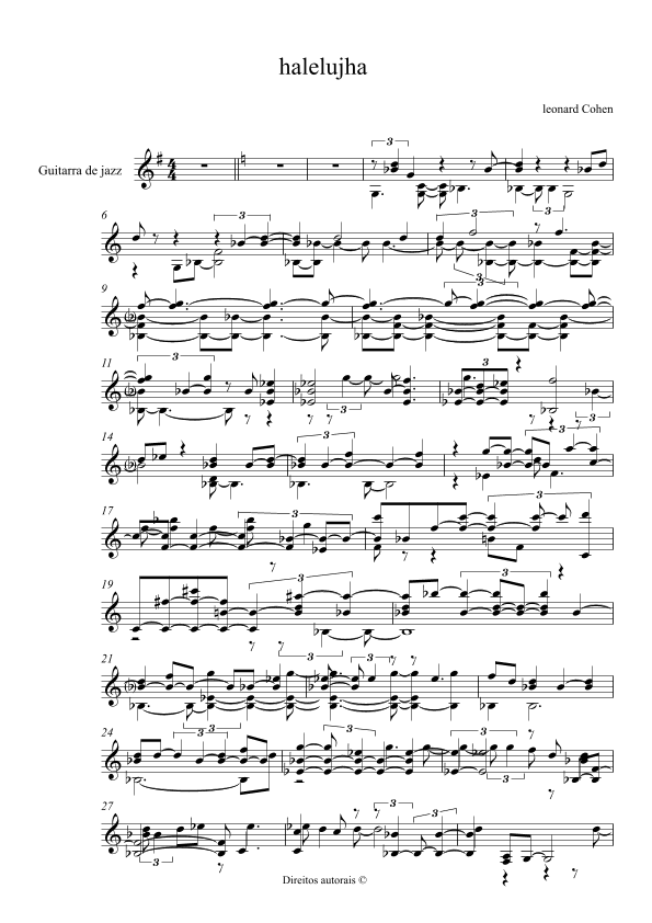 Hallelujah (arr. ezequiel zeferino)